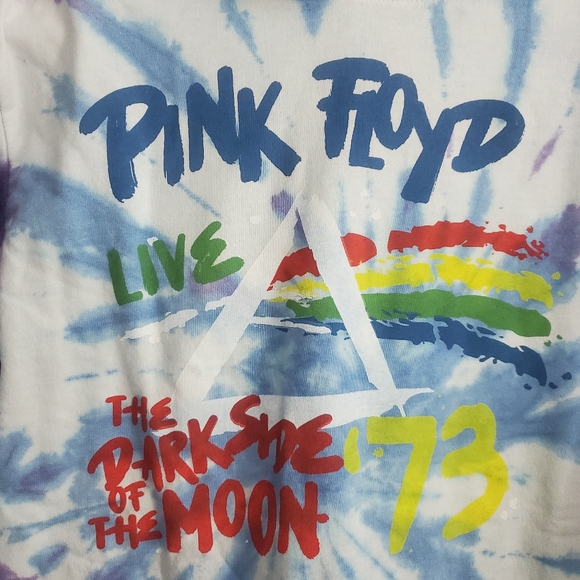 Pink Floyd Women's Sweatshirt Tie Dye Hoodie Sweatshirt Retro Classic - Picture 5 of 9